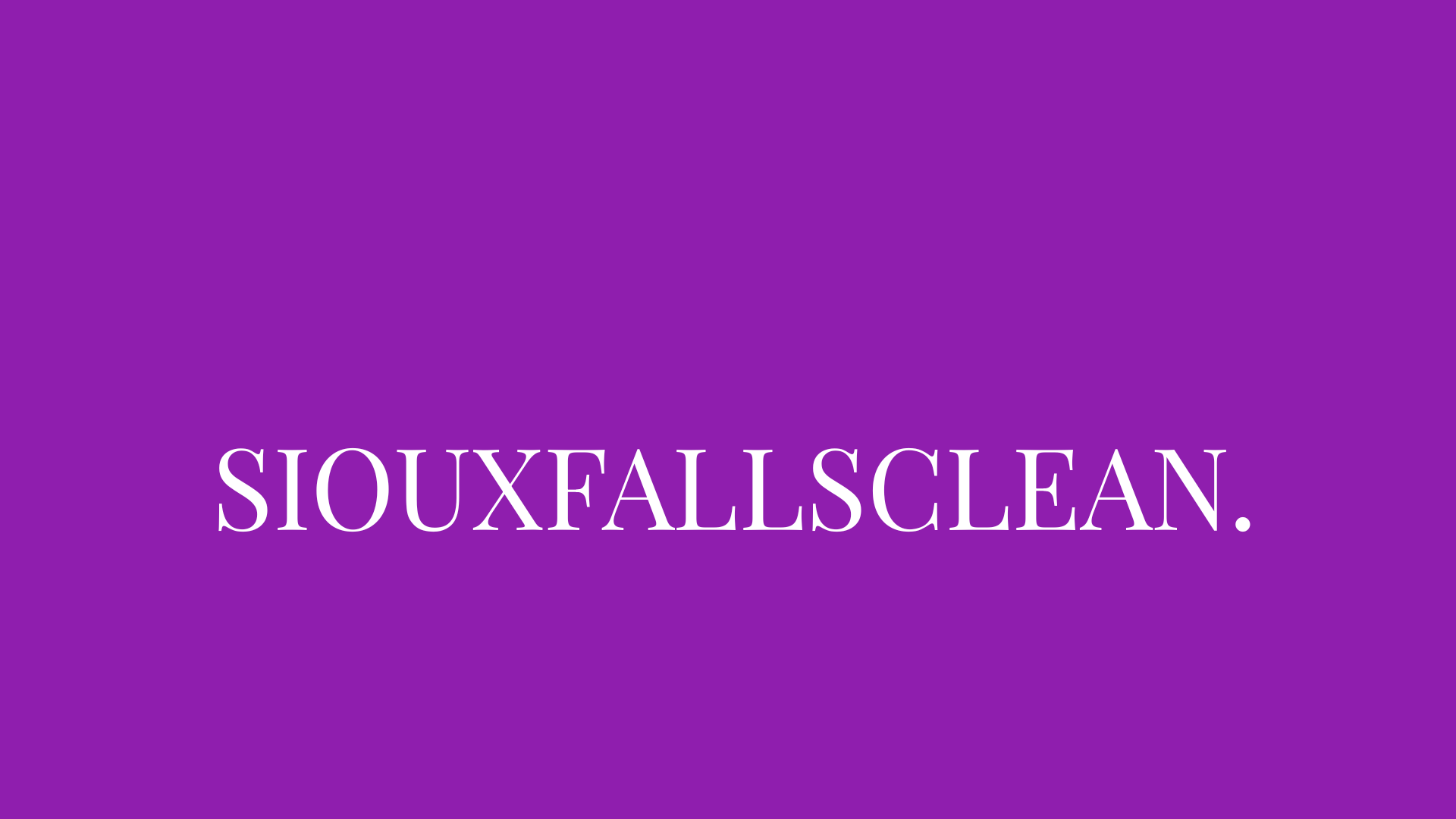 SIOUXFALLSCLEAN.com